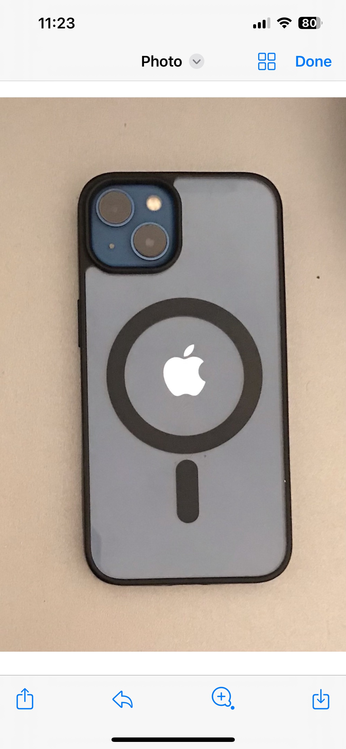 iPhone 13 with free case thumbnail