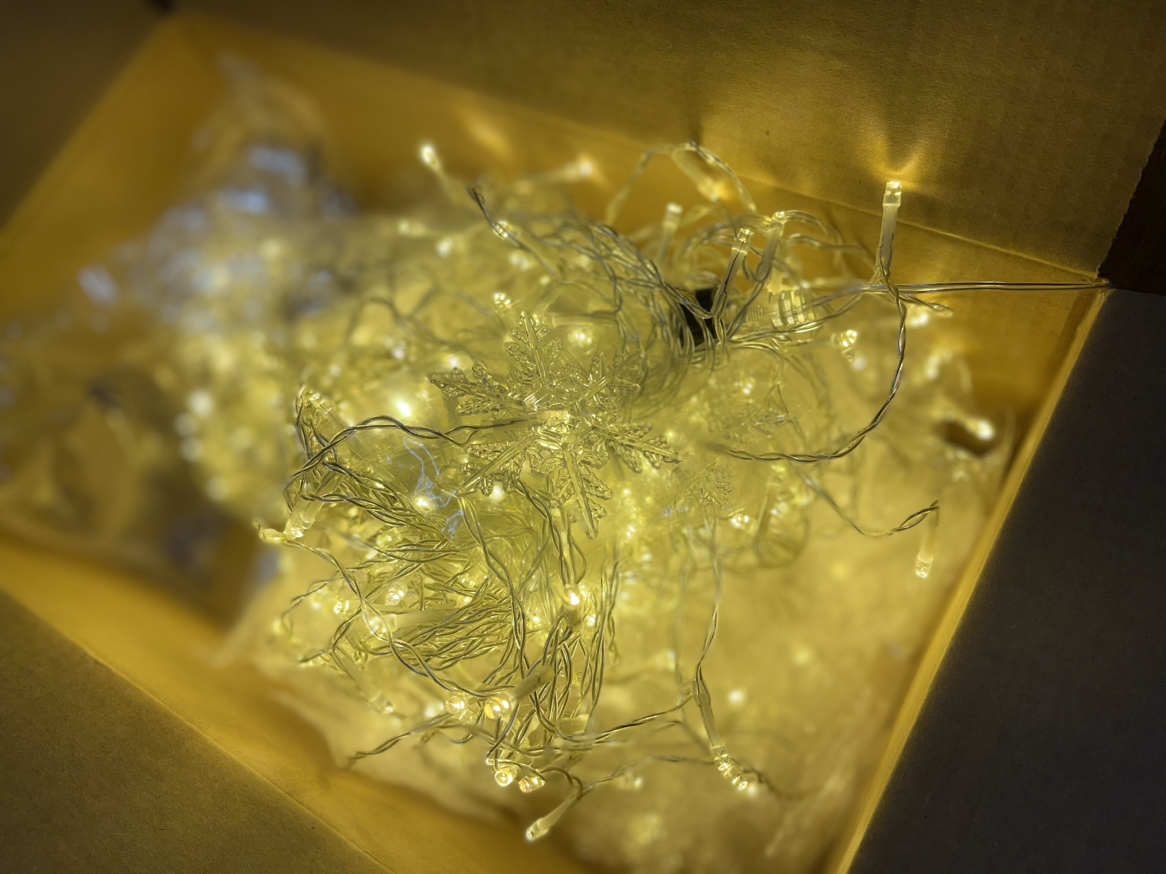 Led snowflakes chrstmas lights image indicator(4)