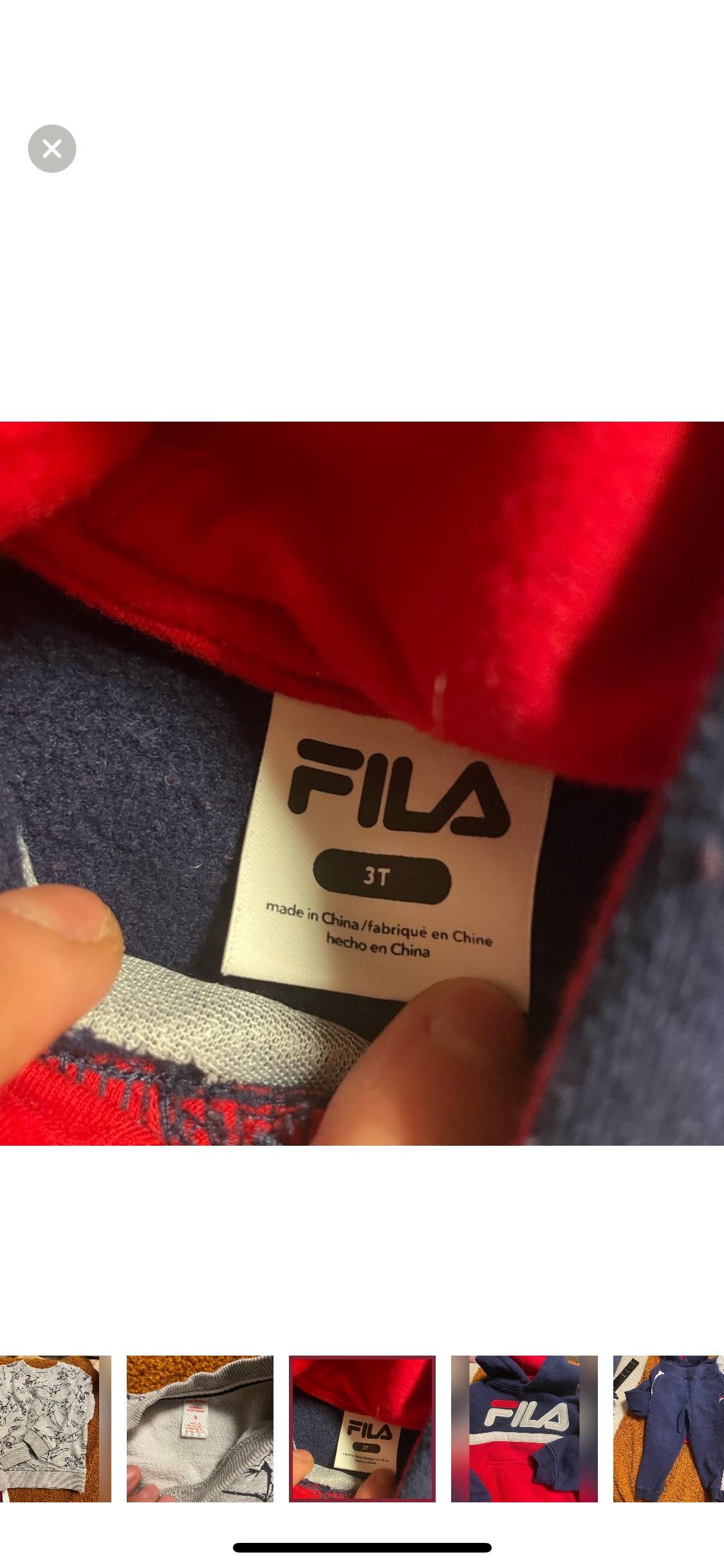 Bundle of Boys Size 3T Sweater and Sweatsuit image indicator(4)