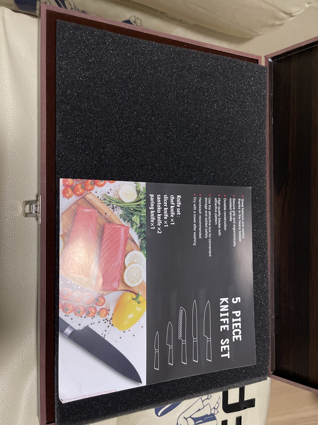 5 piece knife set - photo 2