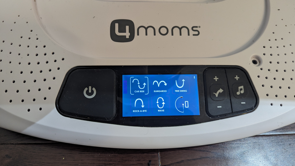 4moms mamaroo4 swing in dark grey cool mesh - photo 3