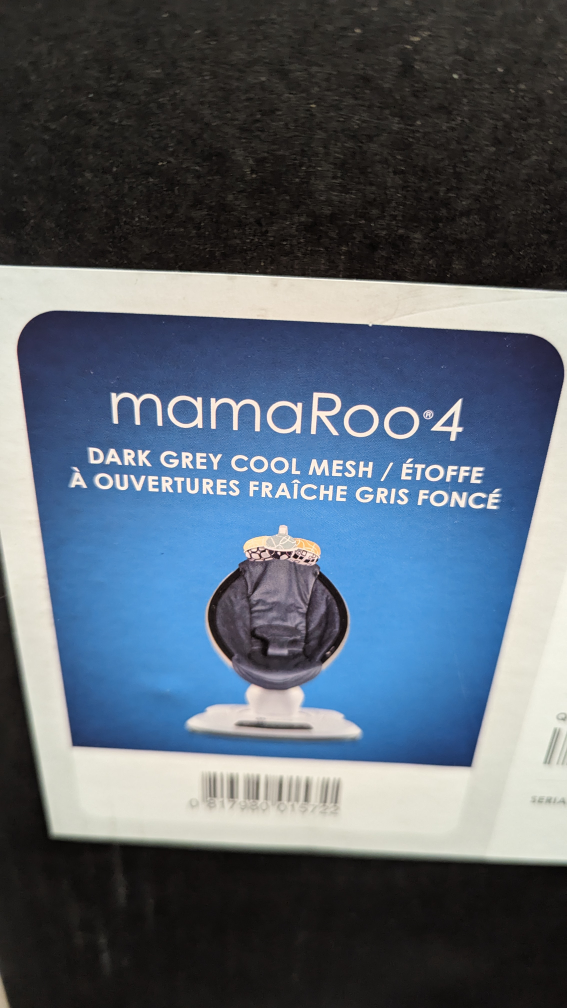 4moms mamaroo4 swing in dark grey cool mesh - photo 5