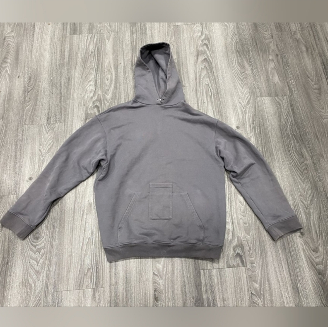 BALENCIAGA Hoodie Womens OVERSIZED Logo with PHONE POCKET - photo 2