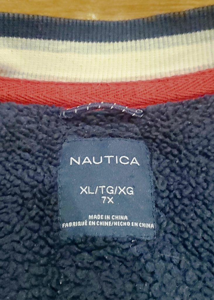 🎁 Nautica Varsity Jacket kids size 7 image indicator(3)