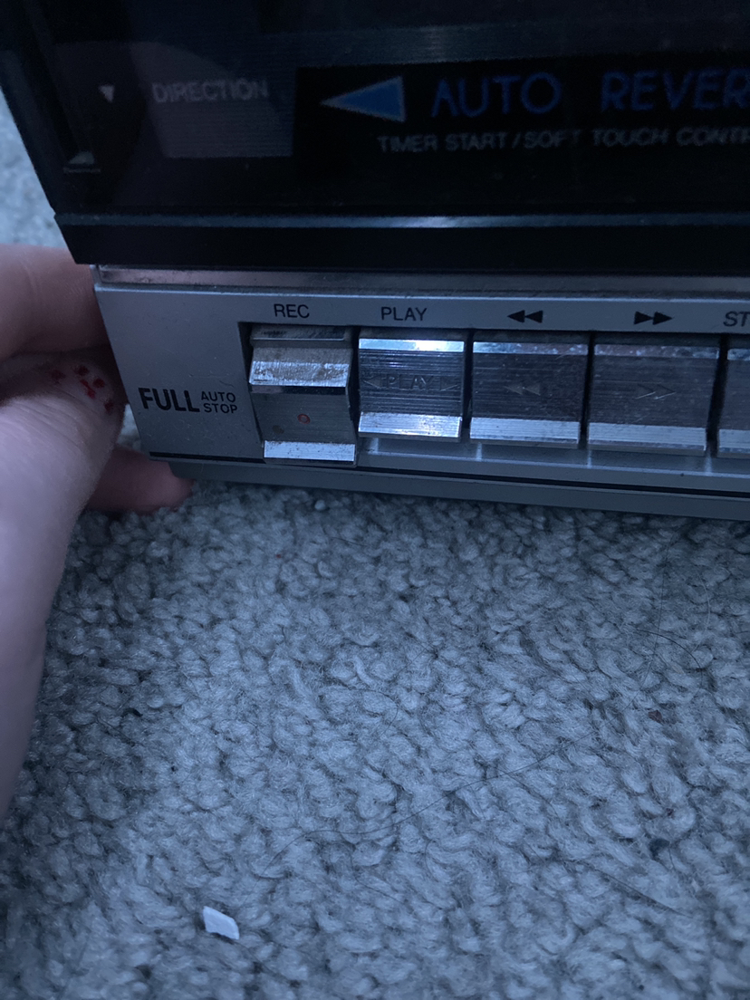 Old Caset Player - photo 2