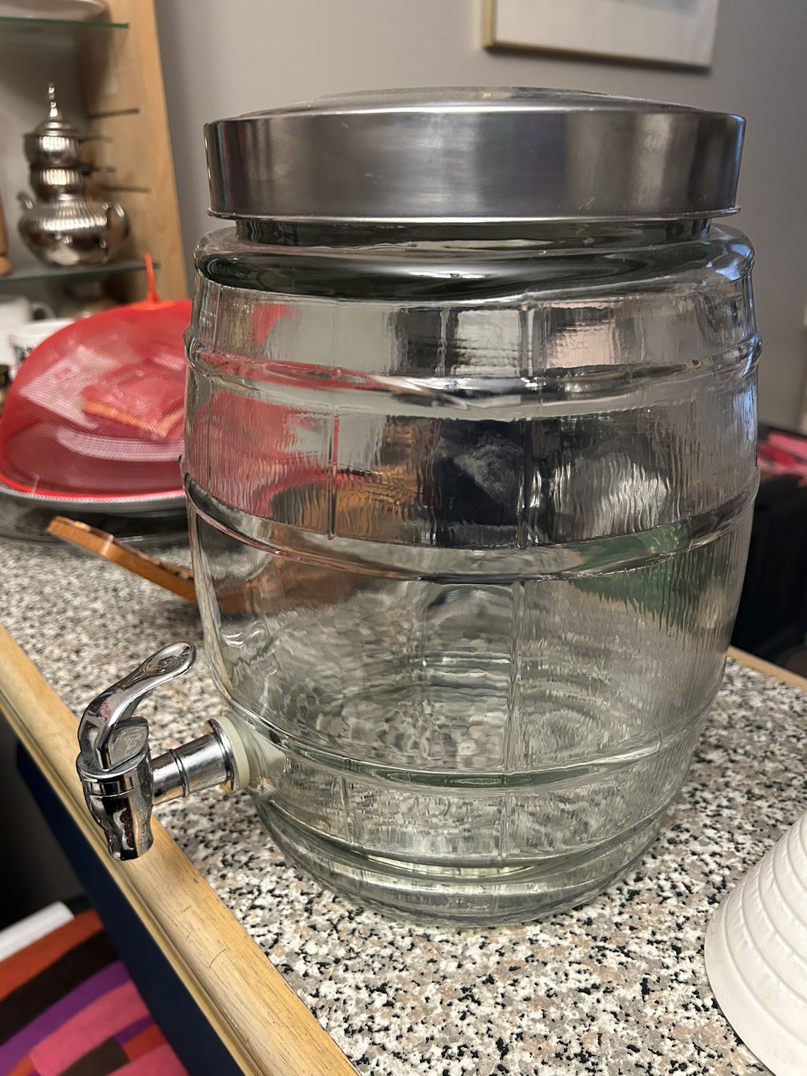 Glass bottle for water - photo 2