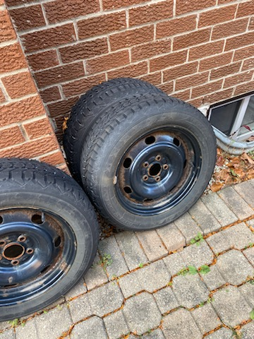 Used Winter tires from a Ford Fusion