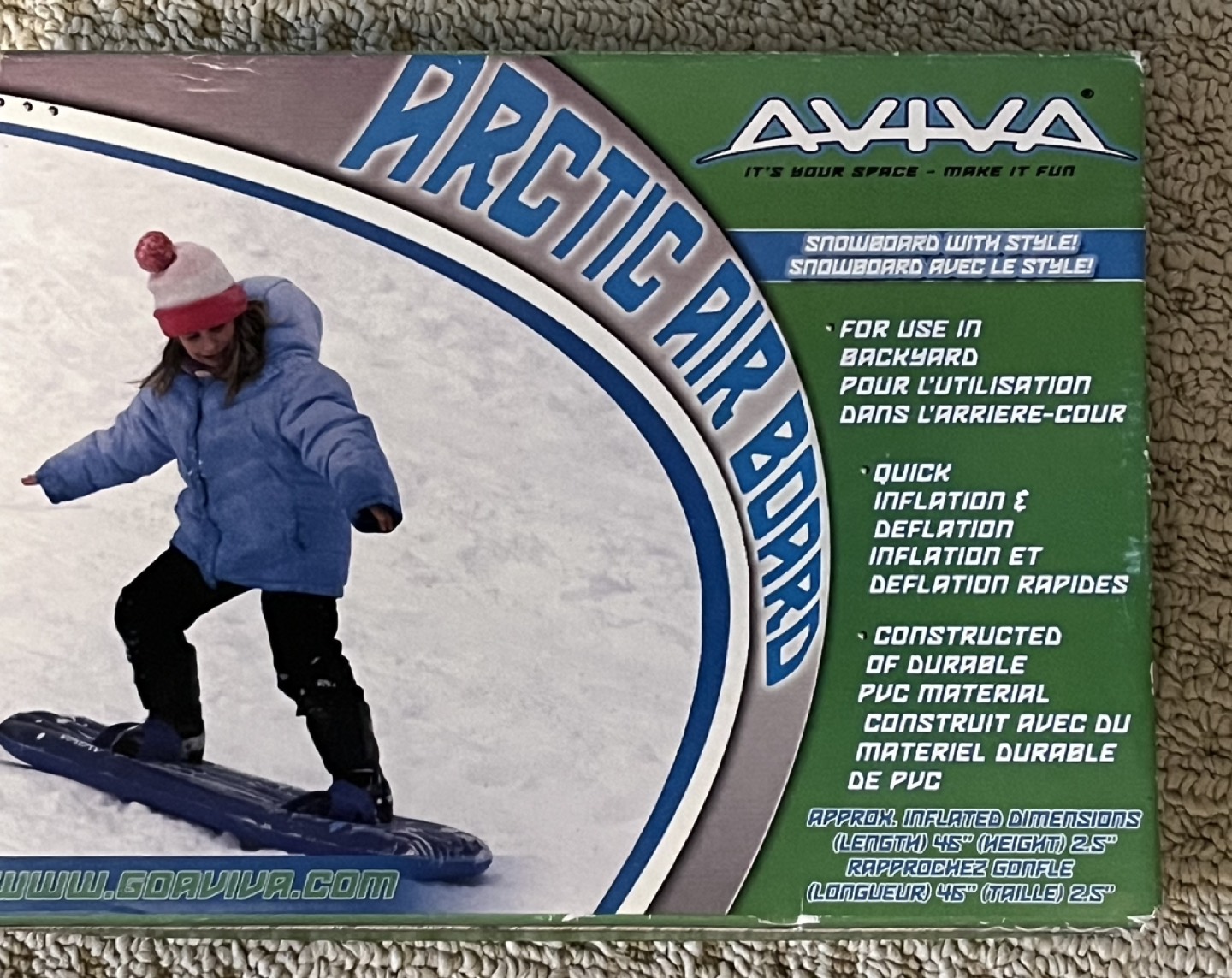 Moving sale: Brand new Arctic Airboard 🎁