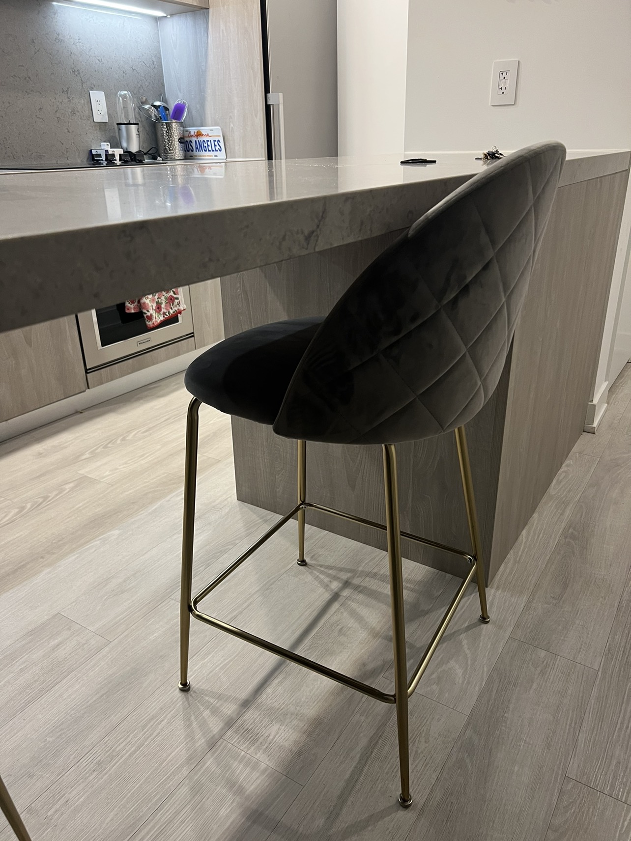 2 Modern Bar Stools - Set