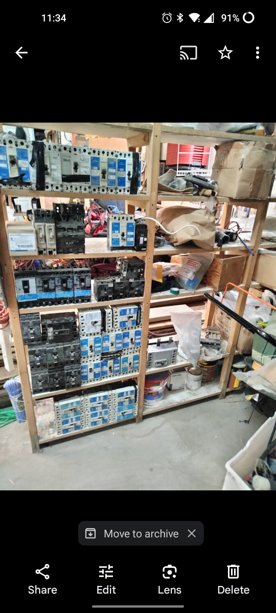 Various 1-2-3 pole breakers - photo 2