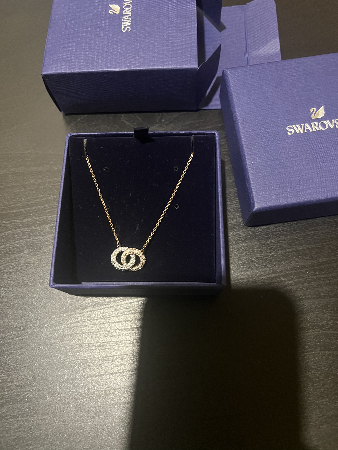 Swarovski Rose Gold necklace - photo 4