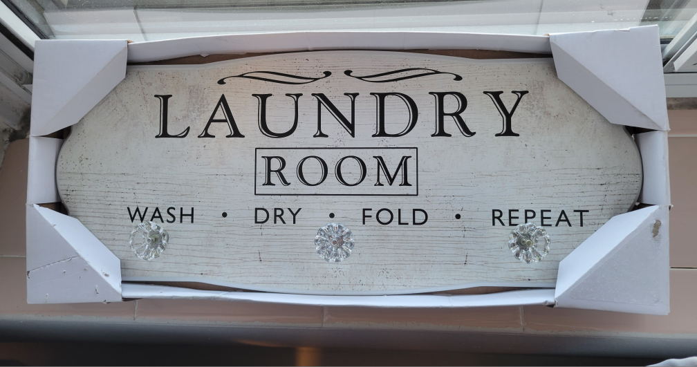 New ,, Landry Room,, hanger. thumbnail