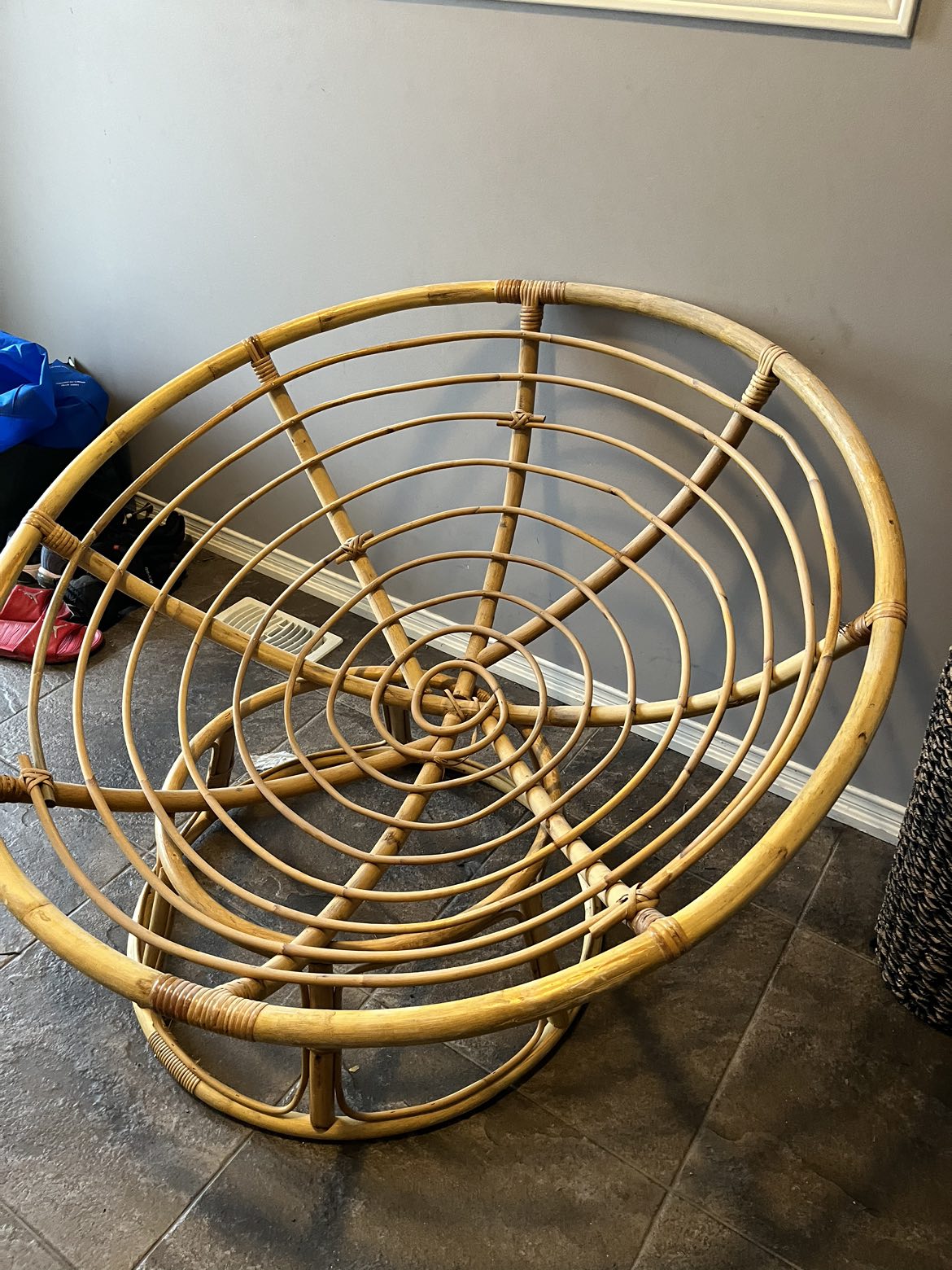 Rattan papasun chair frame - photo 4