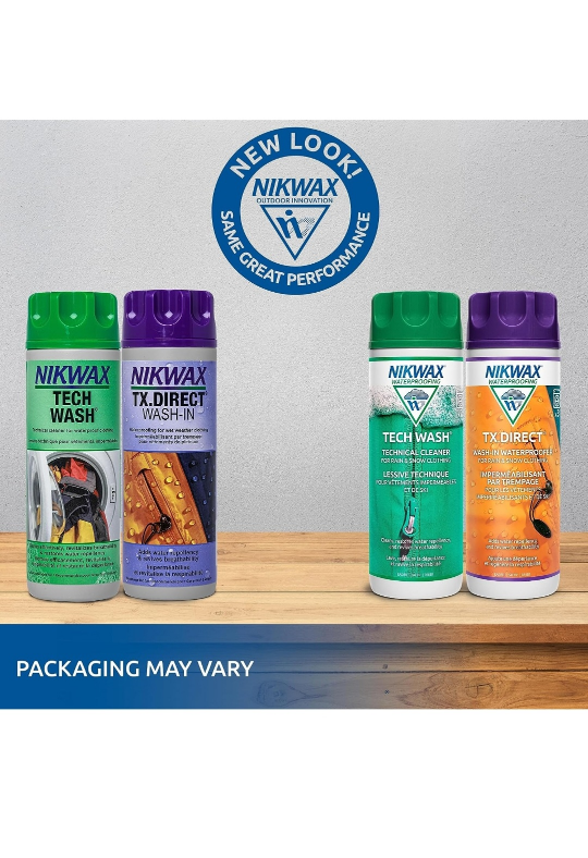 Nikwax Hardshell Cleaning and Waterproofing Duo-Pack - photo 2