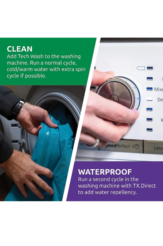 Nikwax Hardshell Cleaning and Waterproofing Duo-Pack - photo 5