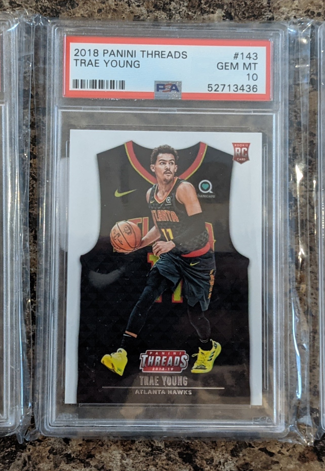 Graded Basketball Cards: LeBeron RC, Jordan, Bird/Magic RC image indicator(5)