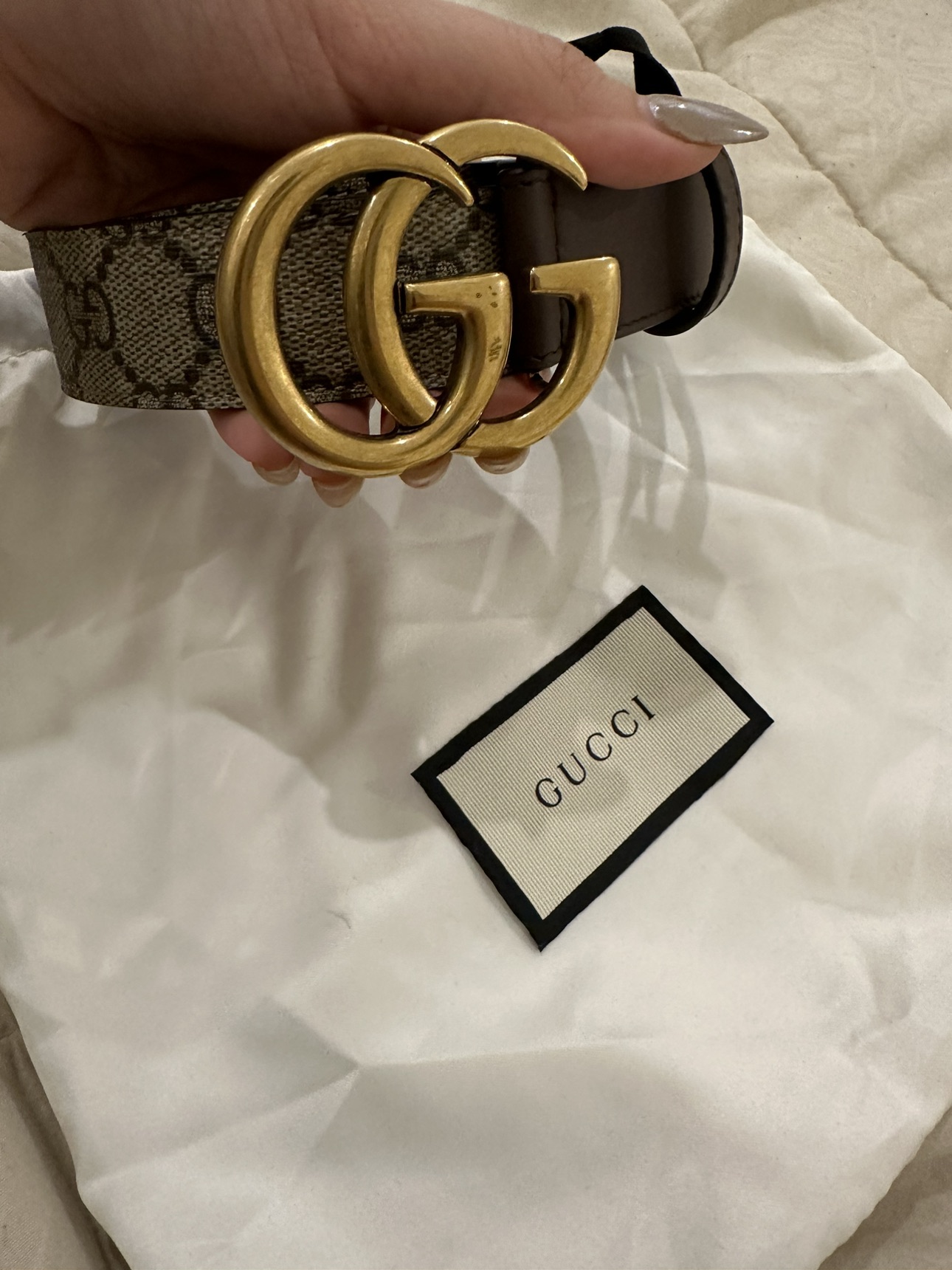 Authentic Gucci Mormont belt image indicator(4)