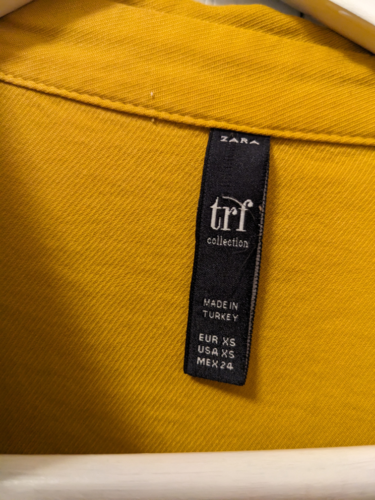 zara button-up blouse image indicator(2)