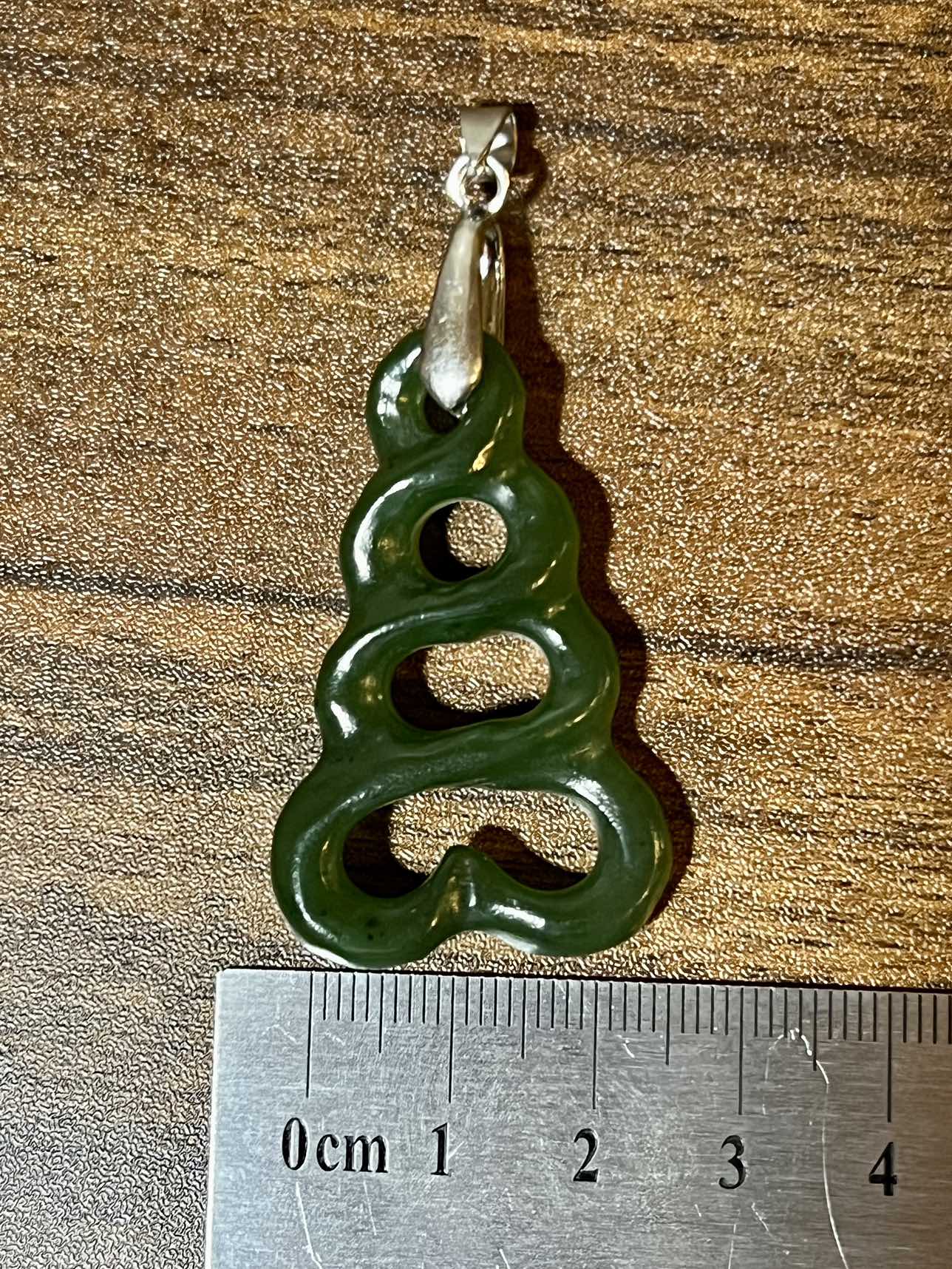 Stylish Nephrite Jade Pendant - photo 4
