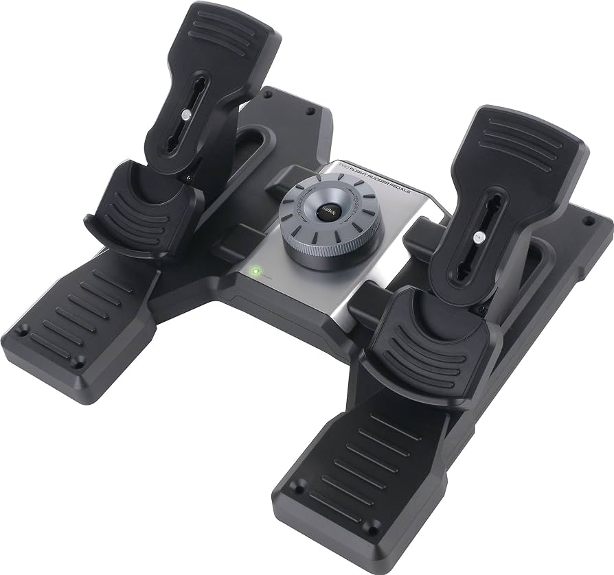flight pedals and rudder system thumbnail