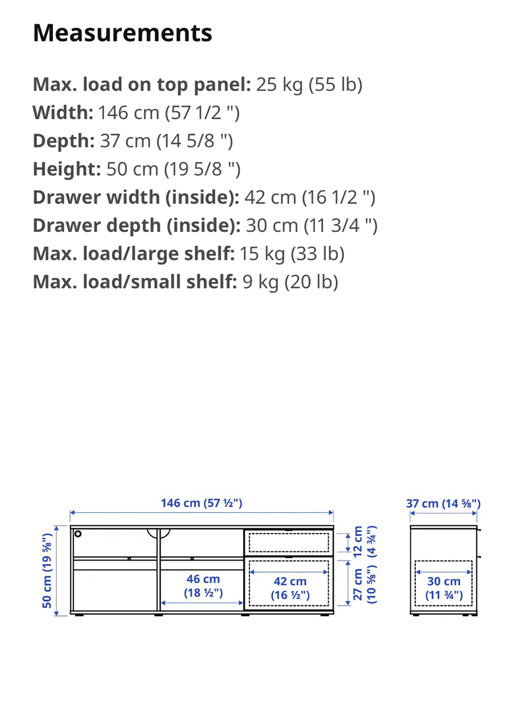 Ikea TV Bench - photo 3