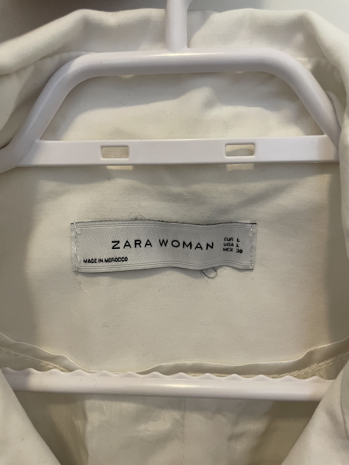 Moving Sale: White Denim Jacket image indicator(2)