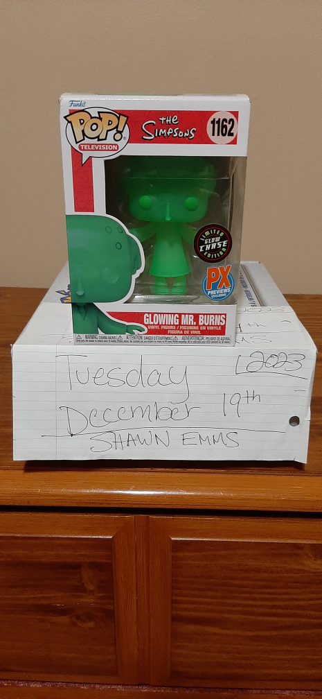 Funko Pop! The Simpsons: Glowing Mr Burns GITD (Chase) thumbnail