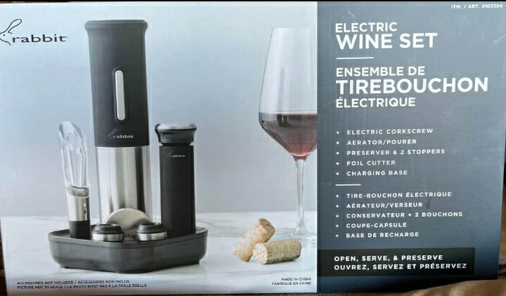 Electric Wine Set (Brand New)