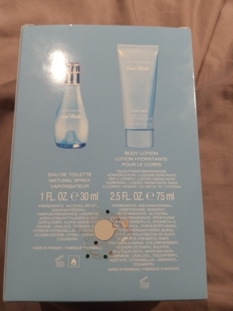 DAVIDOFF COOL WATER PERFUME SET FOR HER image indicator(2)