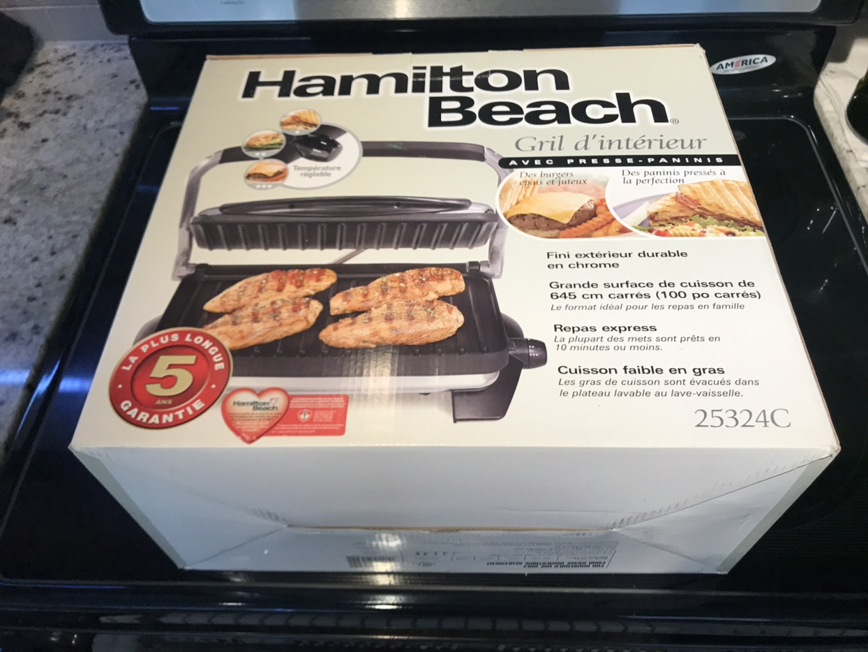 Hamilton Beach Indoor Grill with panini press - photo 5