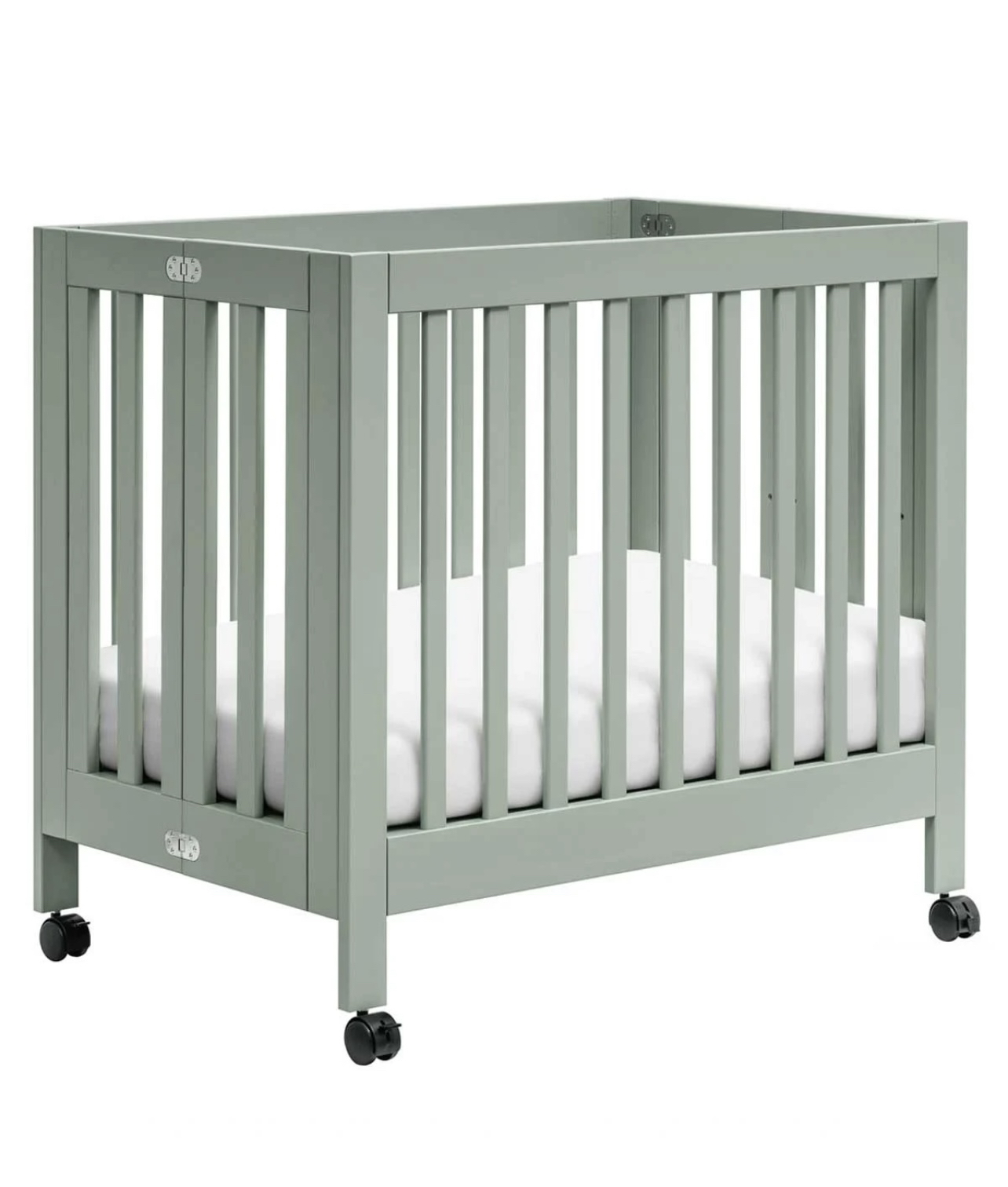 Babyletto Origami Mini Crib (incl mattress and sheets) - photo 3