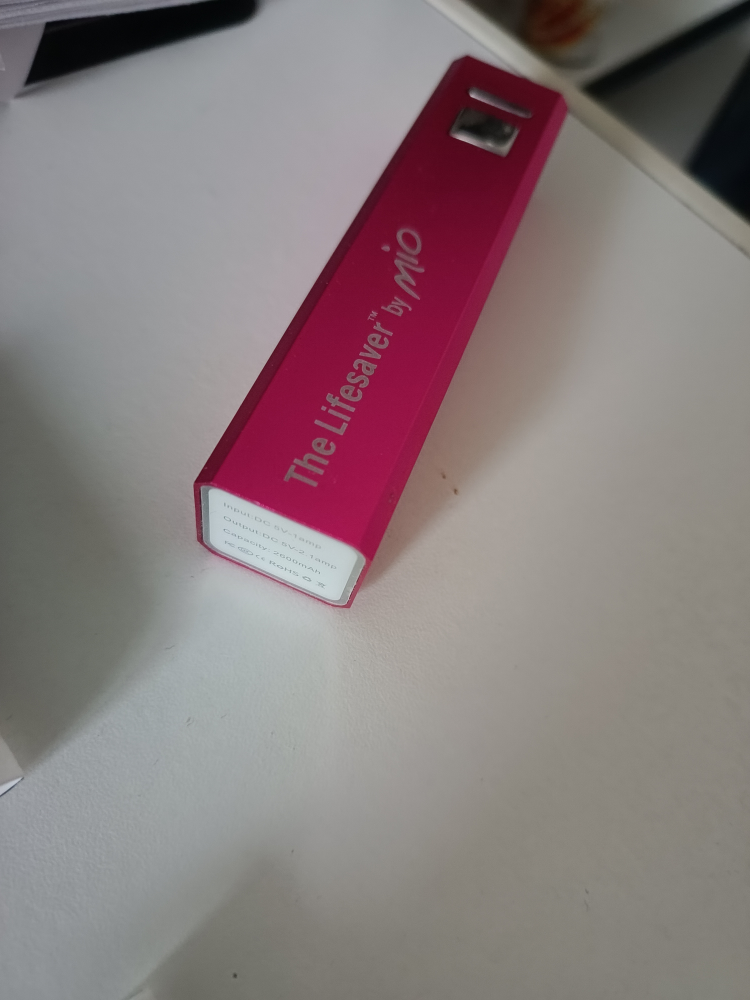 the lifesaver by mio power bank #freecycle