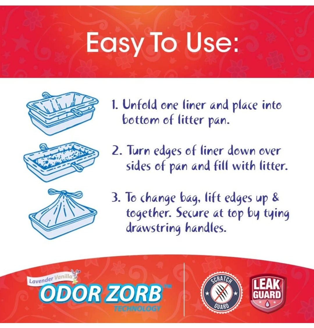 🎁Fresh Kitty Super Thick Super Jumbo Litter Bags🎁 image indicator(5)