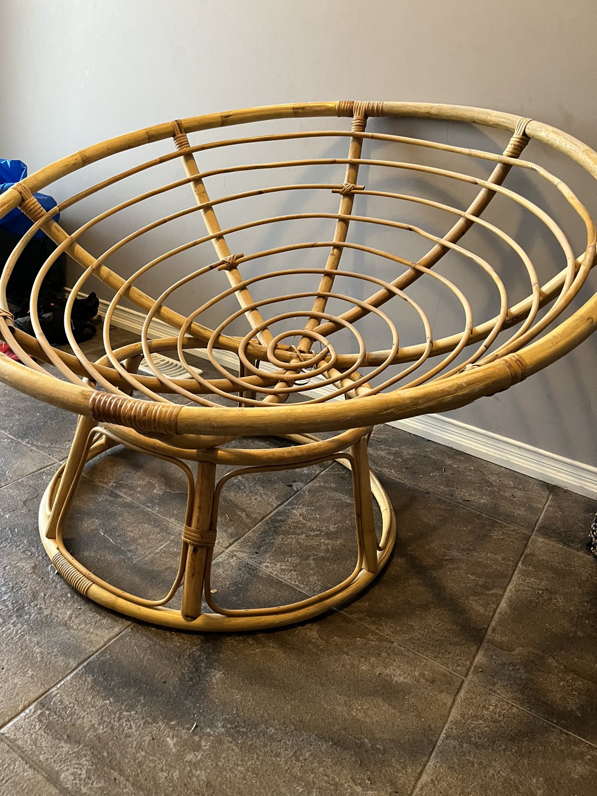Rattan papasun chair frame - photo 3