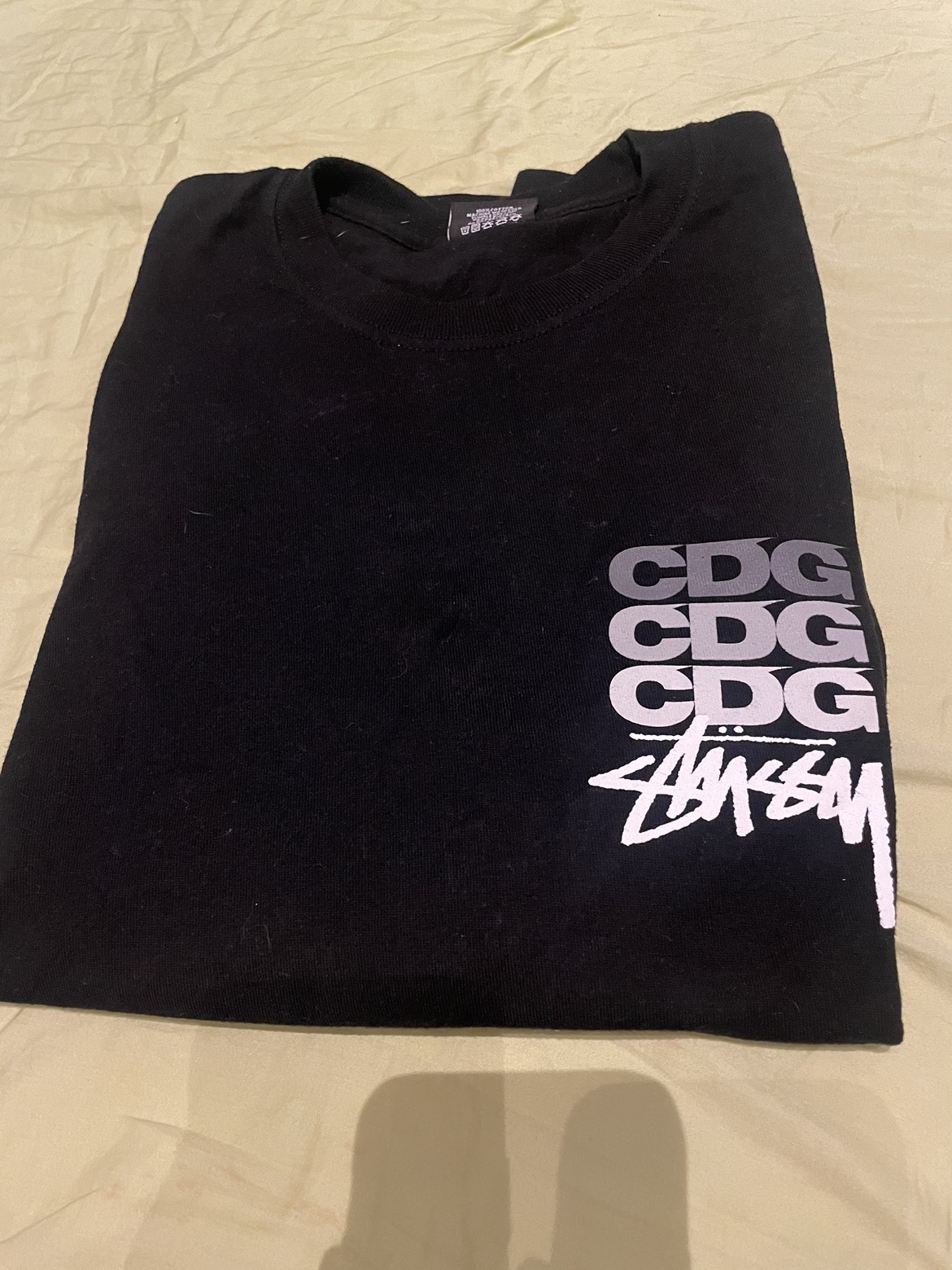 Stussy X CDG long sleeve shirt
