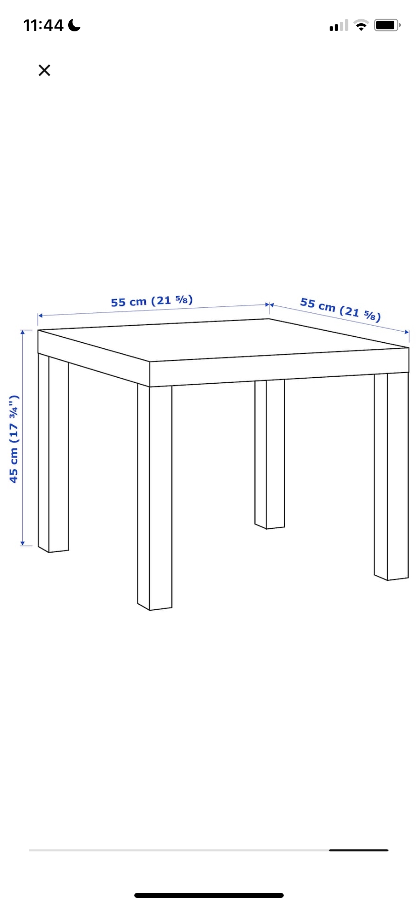 LACK IKEA side table - photo 3