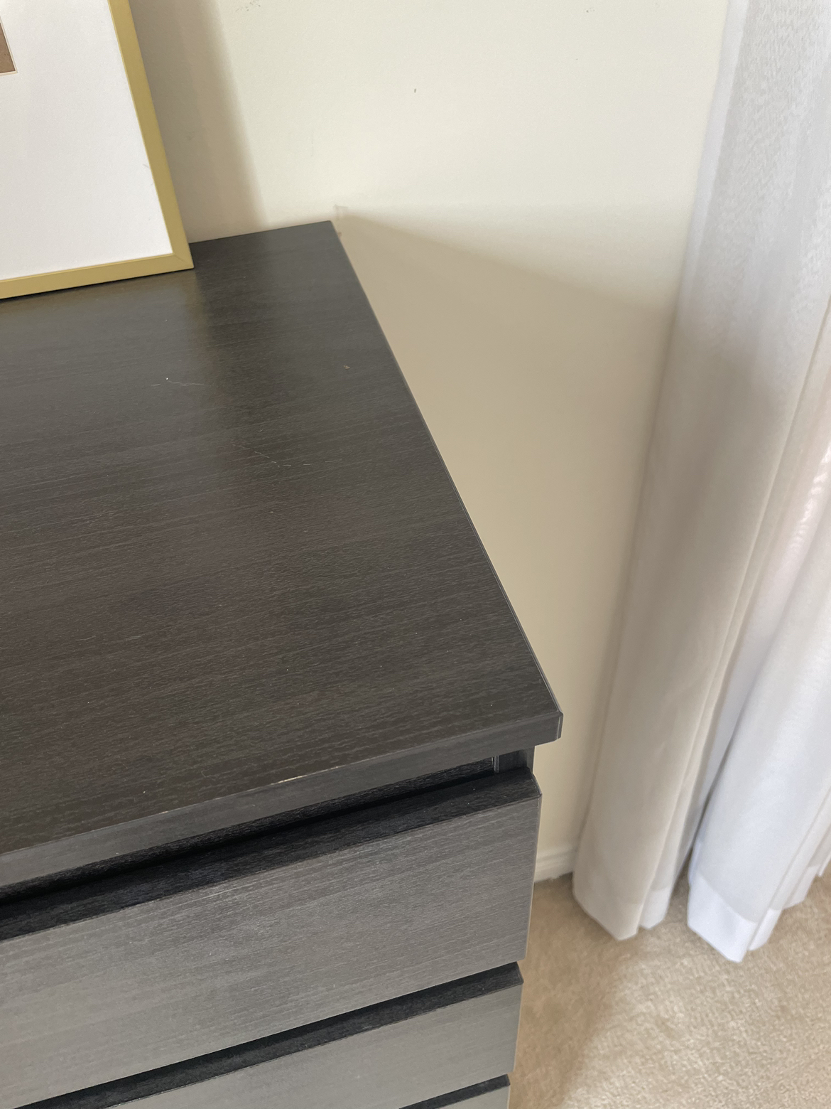 IKEA Kullen Chest in Black/Brown - photo 4