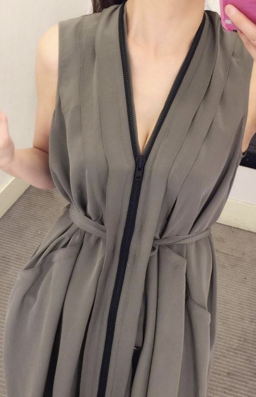 New with tags all saints silk dress. Size 6 image indicator(3)