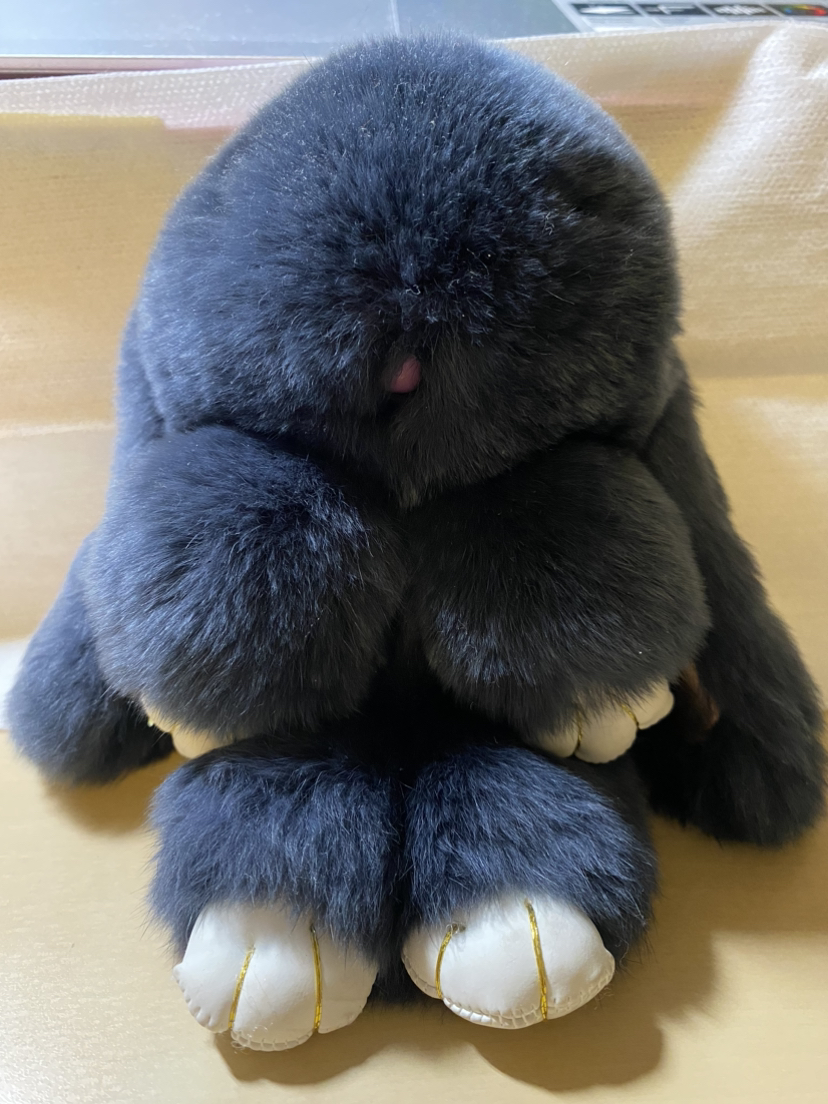 rabbit fur charms - photo 2