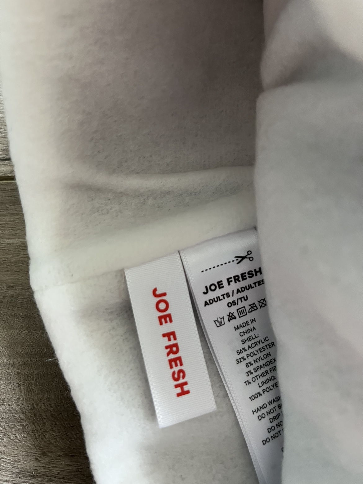 2 piece Fairisle Hat and mitt set - fleece lined image indicator(3)