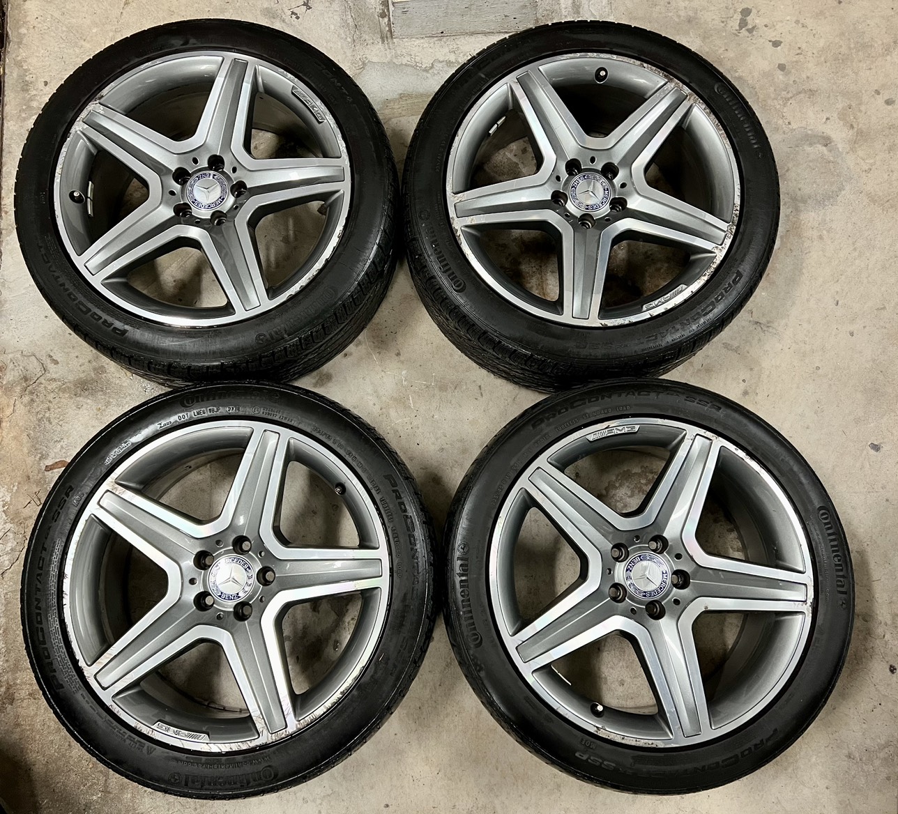 Tire Rim Mercedes Benz AMG OEM 19”