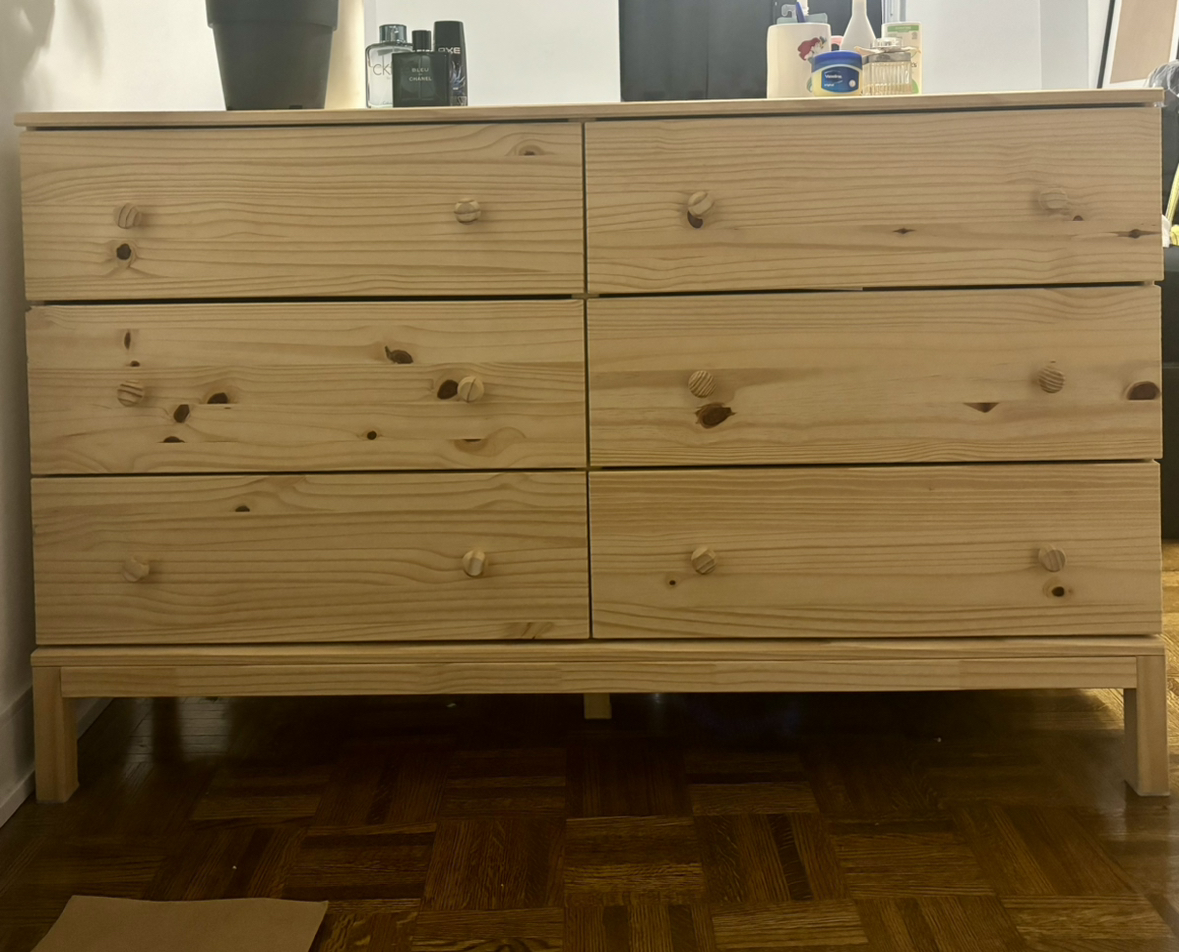 TARVA 6-drawer chest