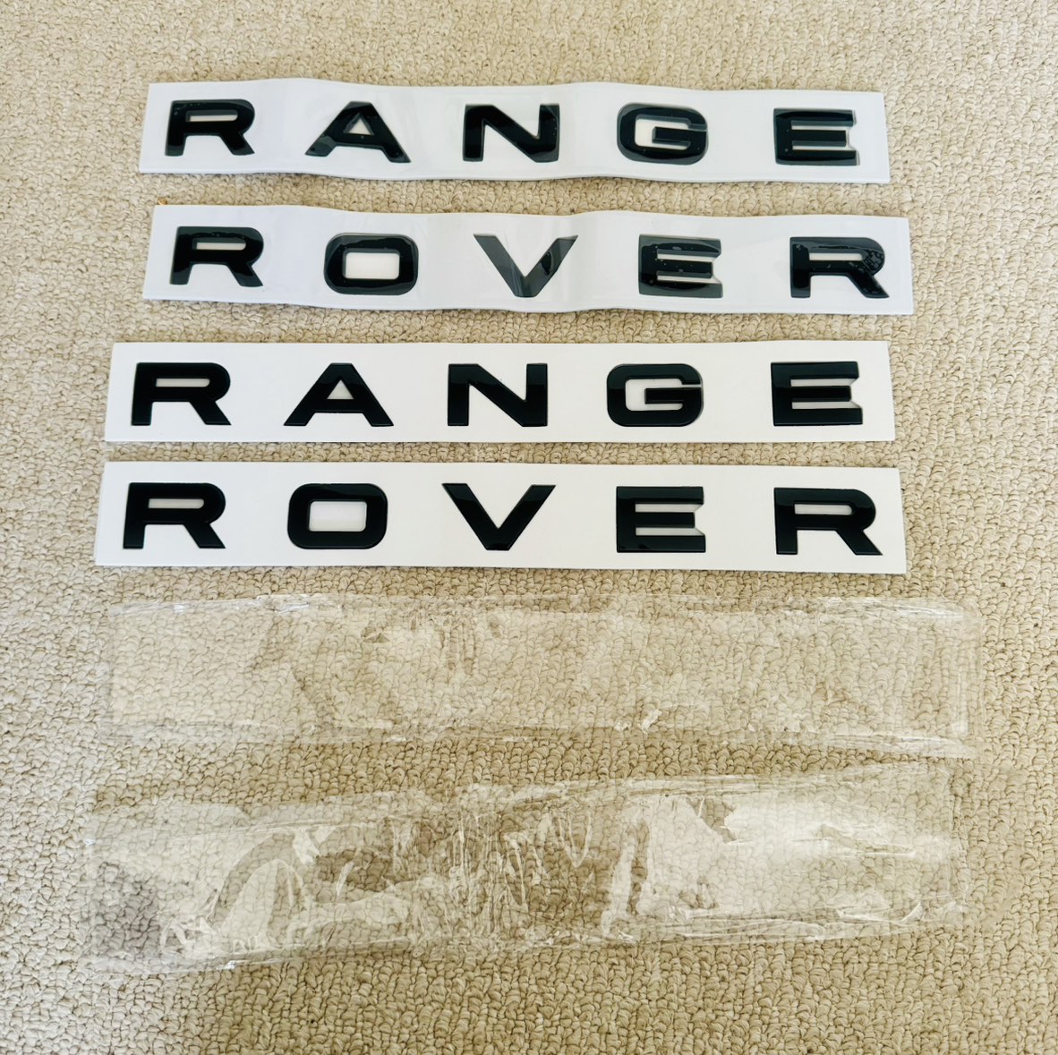 3D Range Rover emblem letters - photo 5