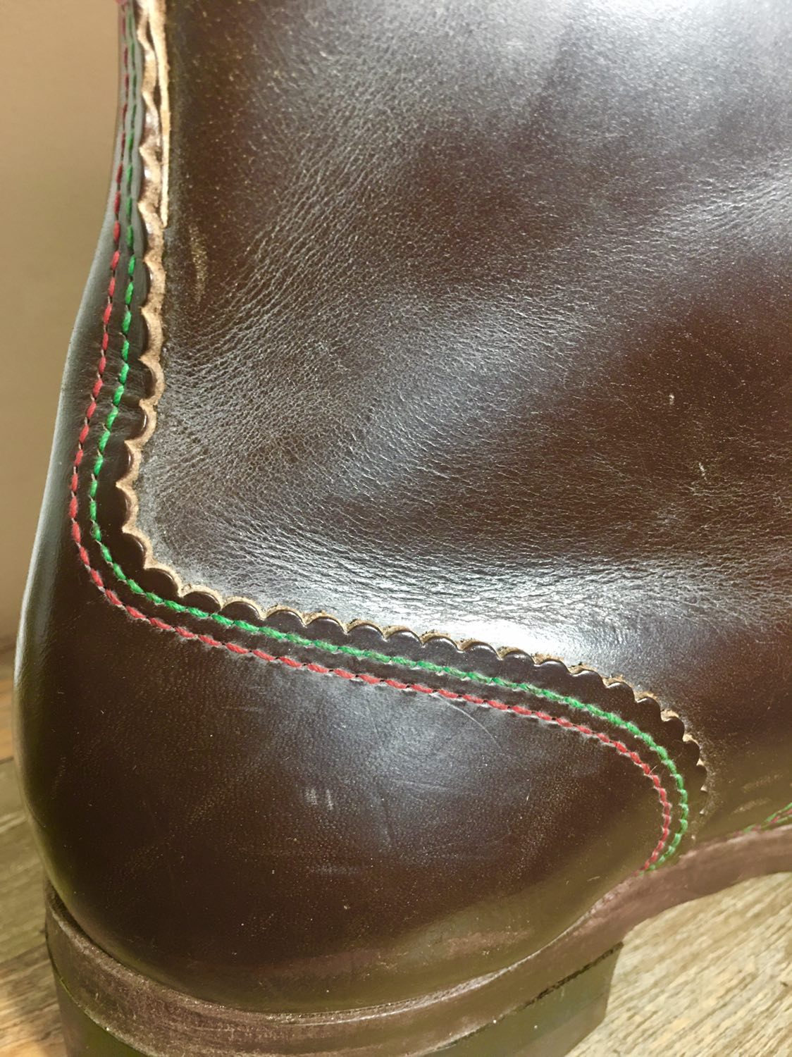 Vintage New Old Stock Leather Workboots image indicator(8)