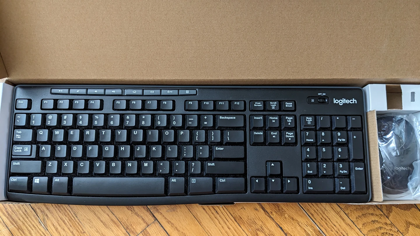 Logitech wireless combo