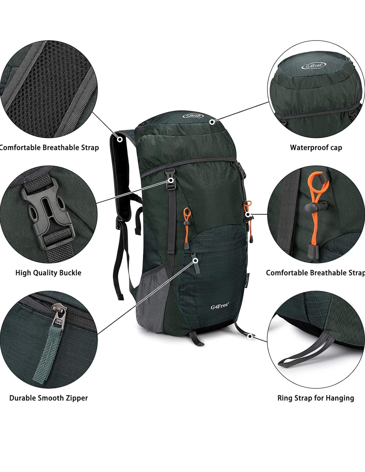 Travel backpack 40L - photo 4