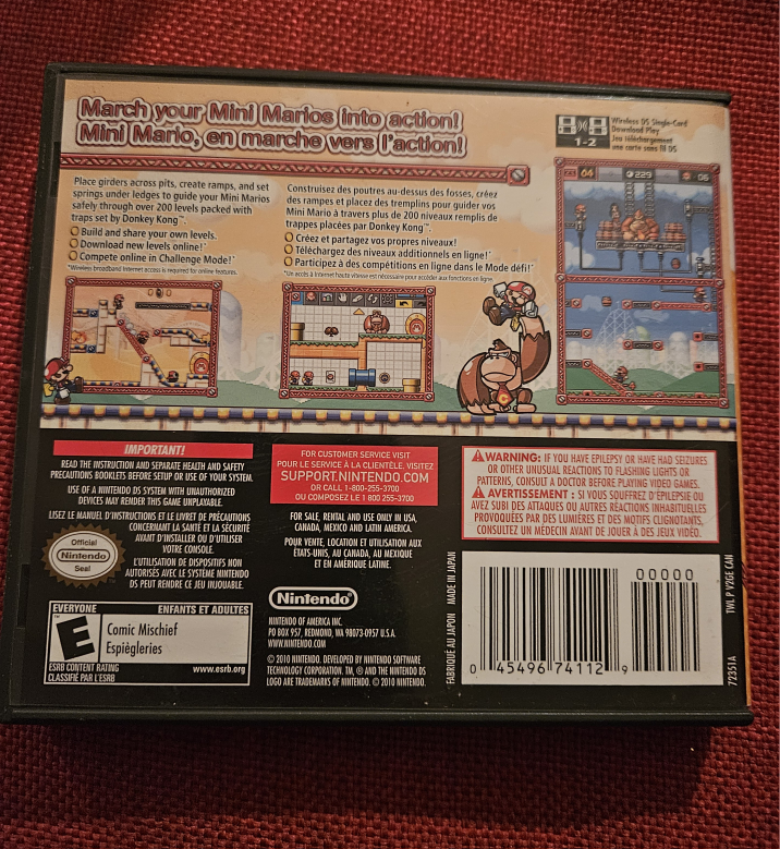 Nintendo DS - Mario vs Donkey Kong! image indicator(4)