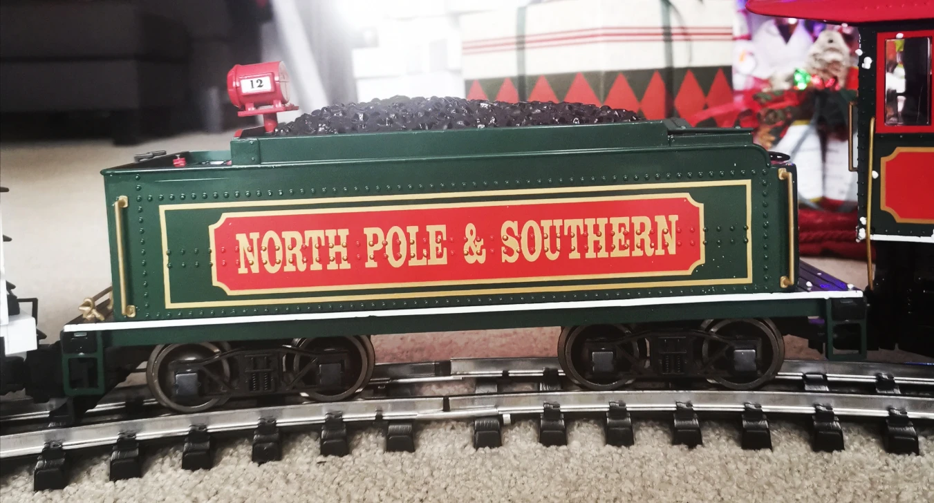 Train set.Bachmann Big Haulers. Night Before Christmas. - photo 2