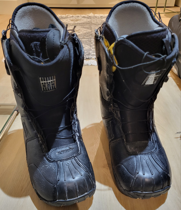 Burton mens snowboarding boots driver x, size 11.5