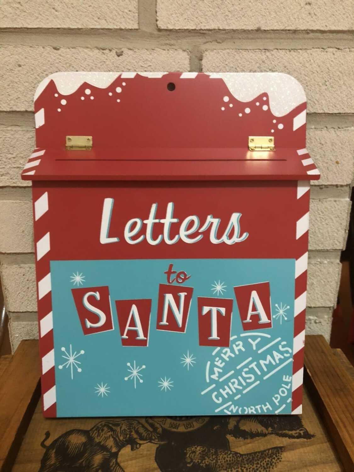 Christmas Santa letter mail box